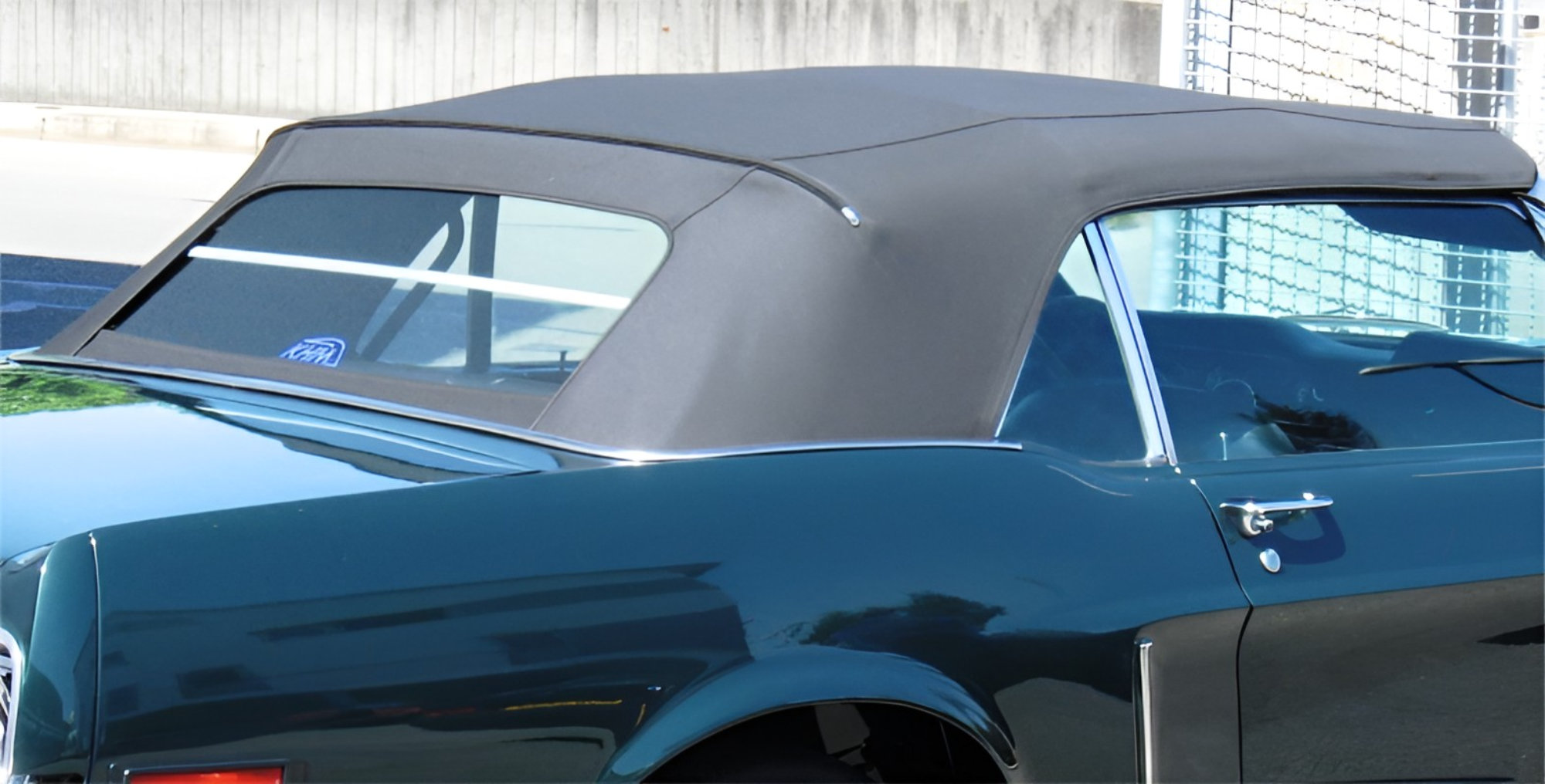 Verdeck US mit PVC-Heckscheibe