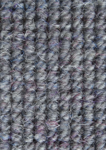 Muster Boucle 405 blaugrau