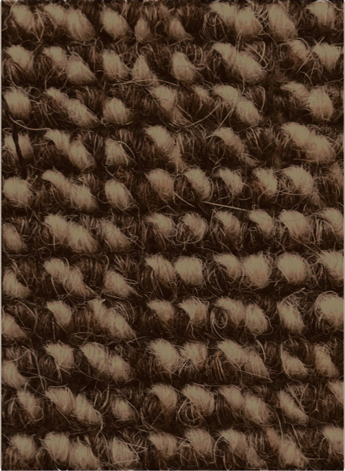 Muster Boucle 416B braunbeige