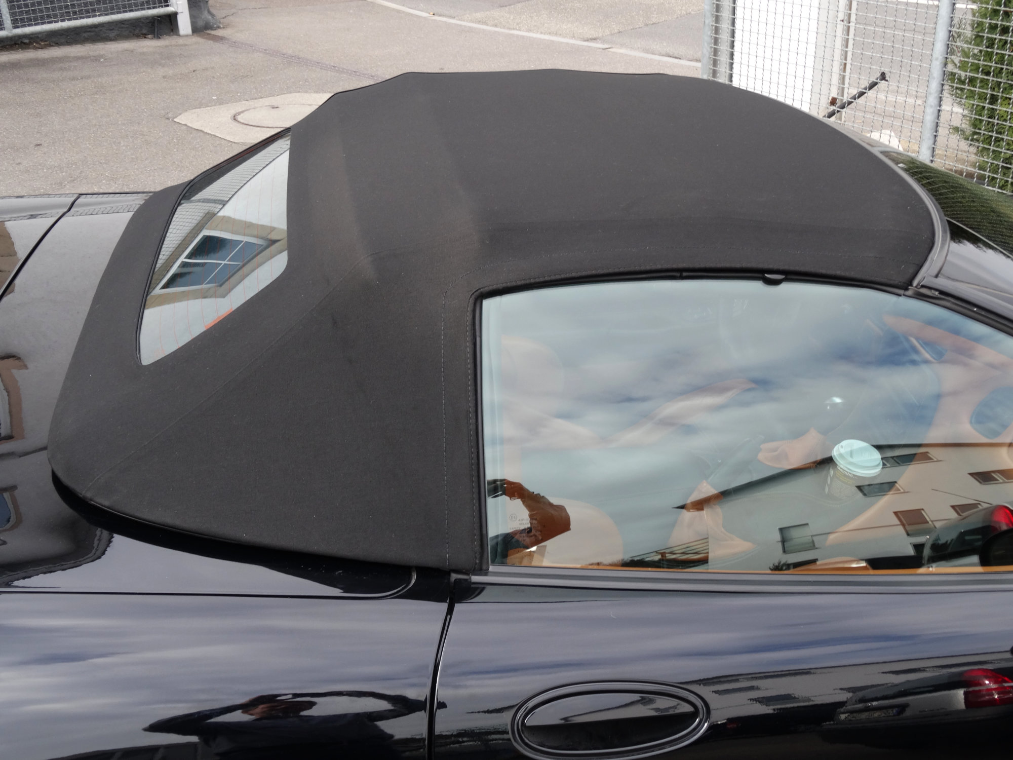 Verdeck Chevrolet Corvette (C4-C6) mit Glasheckscheibe