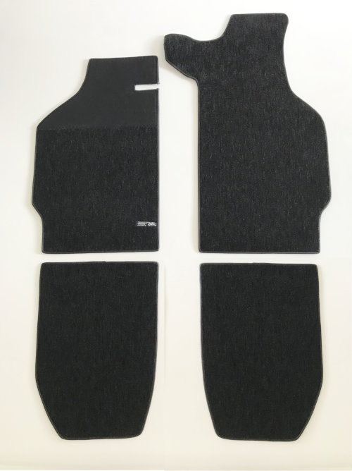Replacement floor mats Porsche 911 F model, 4 pcs.