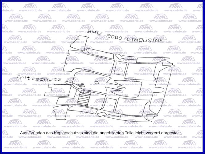 Teppichsatz BMW 1500-2000, Neue Klasse Limousine