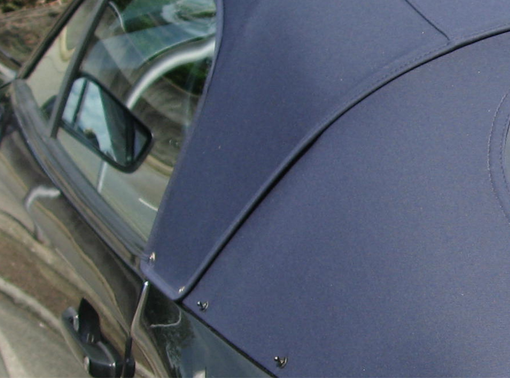 Verdeck Porsche 944 / 968 Cabrio Vorderteil einzeln