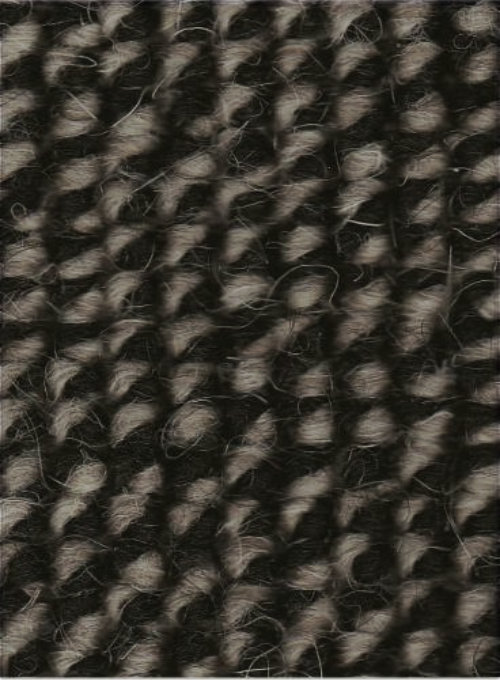 Muster Boucle 416 schwarzbeige