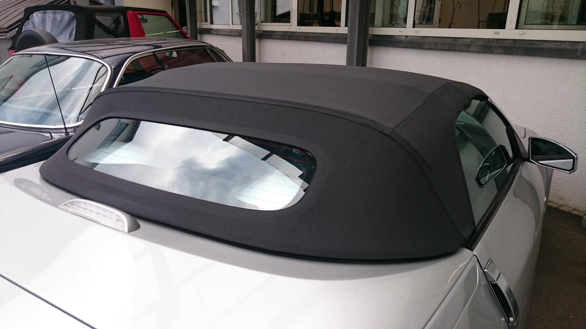 Verdeck Nissan 350Z mit Hartglas Heizheckscheibe