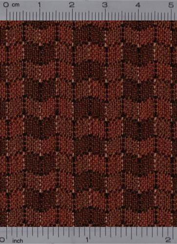 Polsterstoff 843 DB W123 Rhombe tabak