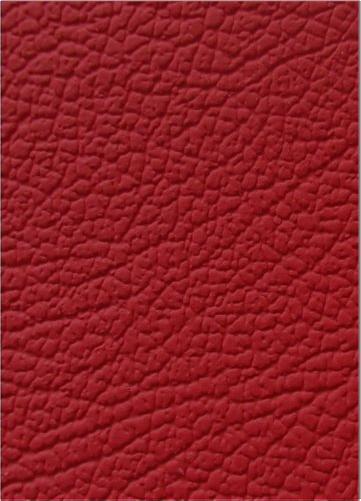 Muster Echtleder 043C rot (1079) classic
