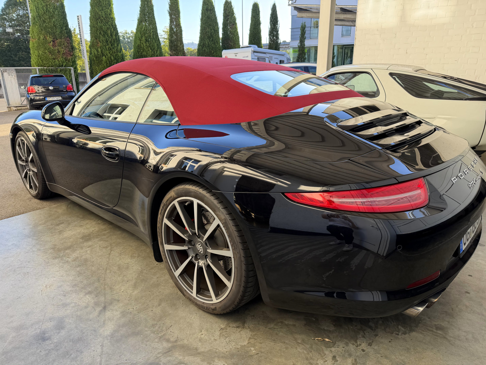 Softtop Porsche 991/992 with hard glass window