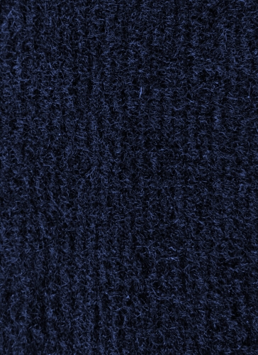 Muster Feinvelour 446 dunkelblau