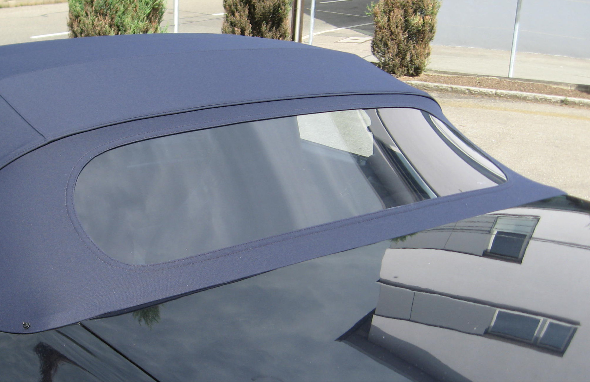 Verdeck Porsche 944 / 968 Cabrio, Heckteil einzeln