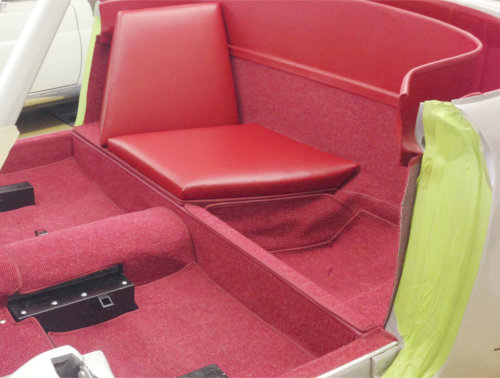 Carpet set Mercedes-Benz 190 SL, Version 3-seater