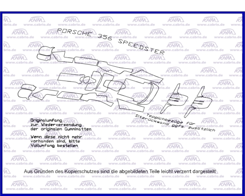 Teppichsatz 356 Speedster