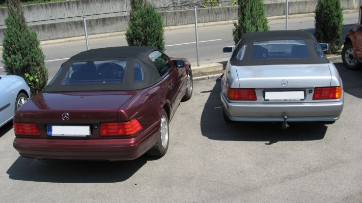 Verdeck Mercedes-Benz 280-600 SL R129 | Sonnenland Classic Plus + A5 ...